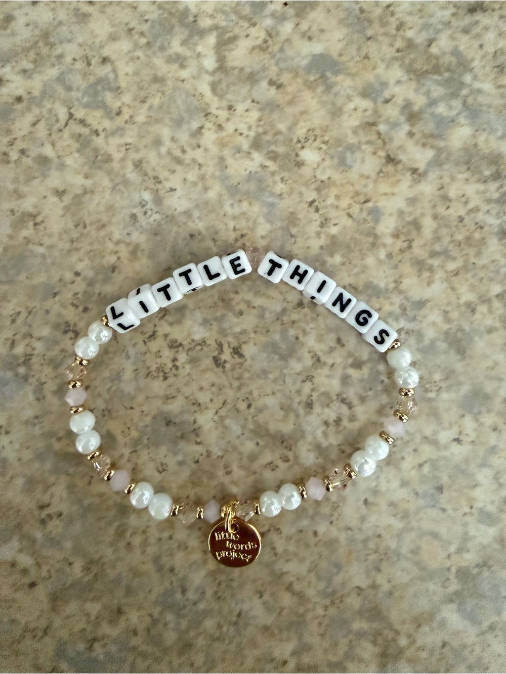 Little Things Little Words Project bracelet